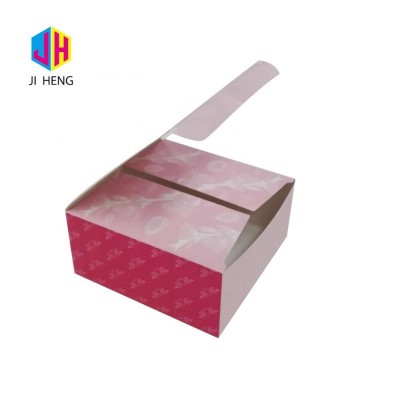 Custom Printing 350g white card 10 inch Food Grade Cake Boxes