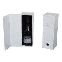 Custom paper wine box, hot sale wine gift box for 500ml bottle