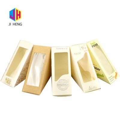 Triangle Paper Sandwich Box for Packaging